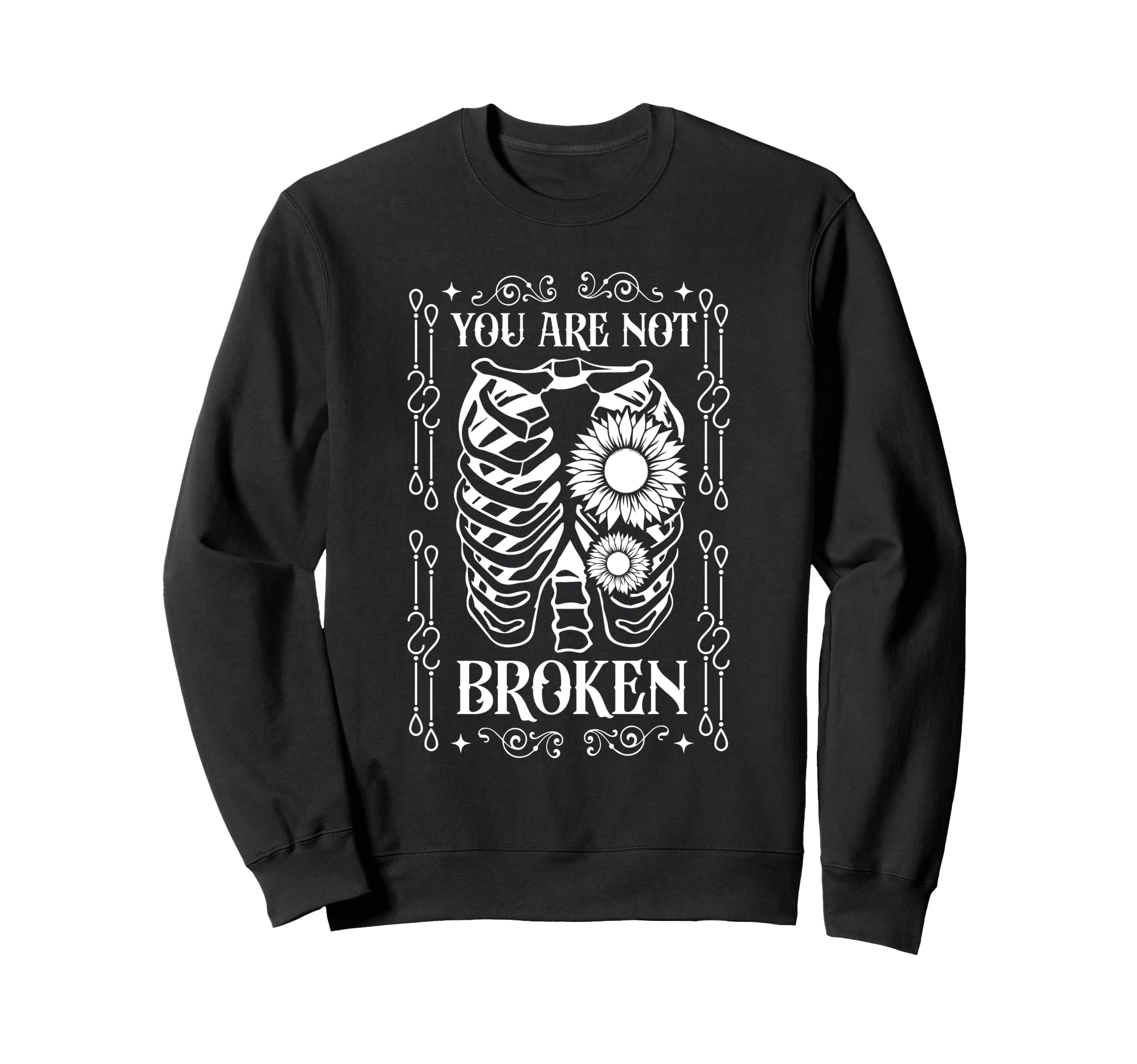 Mental Health Awareness Month End Stigma Sweatshirt - Trendy Graphic Unisex - T-Shirt, Sweatshirt, Hoodie
