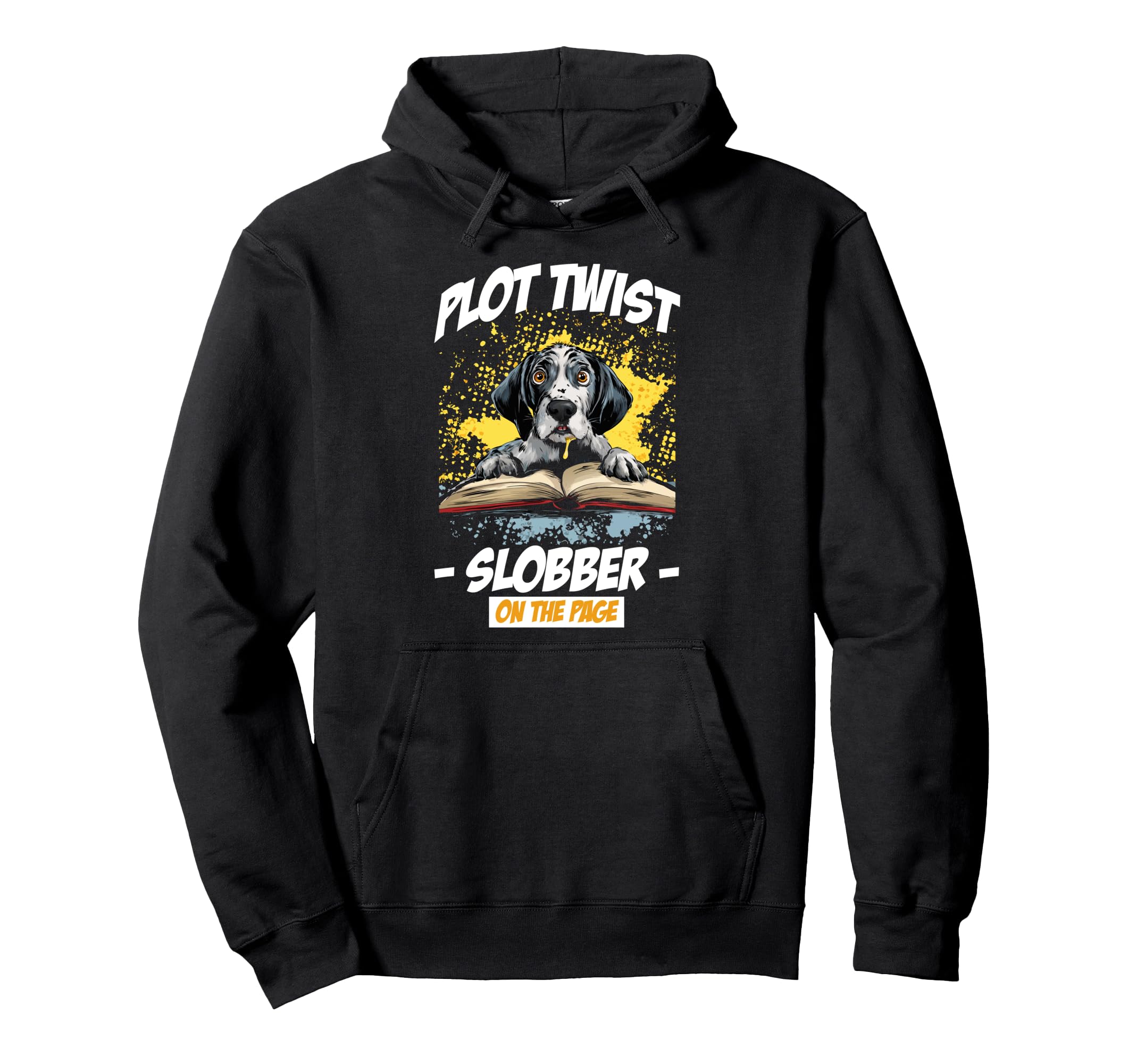 Page Dog Plot Twist Slobber Remember T-Shirt - Minimalist Print Unisex - T-Shirt, Sweatshirt, Hoodie