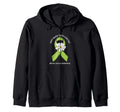 Mental Health Awareness Month Green Hoodie - Casual Everyday Wear Unisex - T-Shirt, Sweatshirt, Hoodie