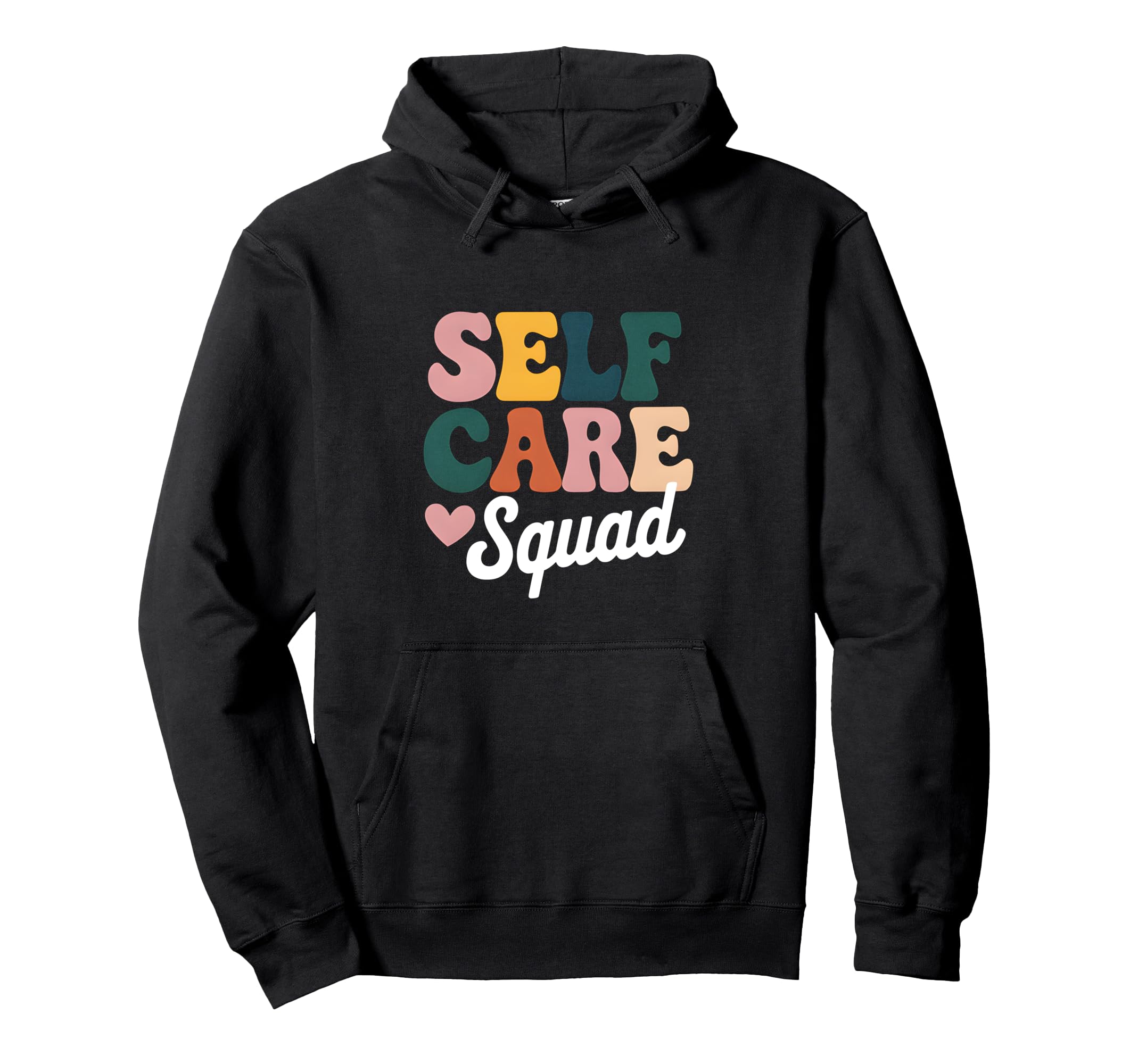 Mental Health Awareness Self Care Hoodie - Aesthetic Graphic for Adults - T-Shirt, Sweatshirt, Hoodie