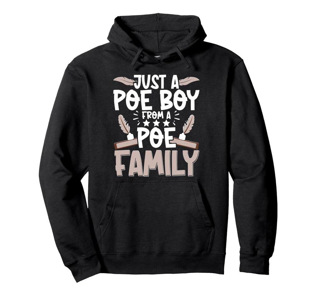 Poetry Poem Author Literature Book Hoodie - Minimalist Print Men Women - T-Shirt, Sweatshirt, Hoodie