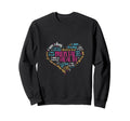 I Deserve Love End Break Stigma Sweatshirt - Graphic Print for Adults - T-Shirt, Sweatshirt, Hoodie