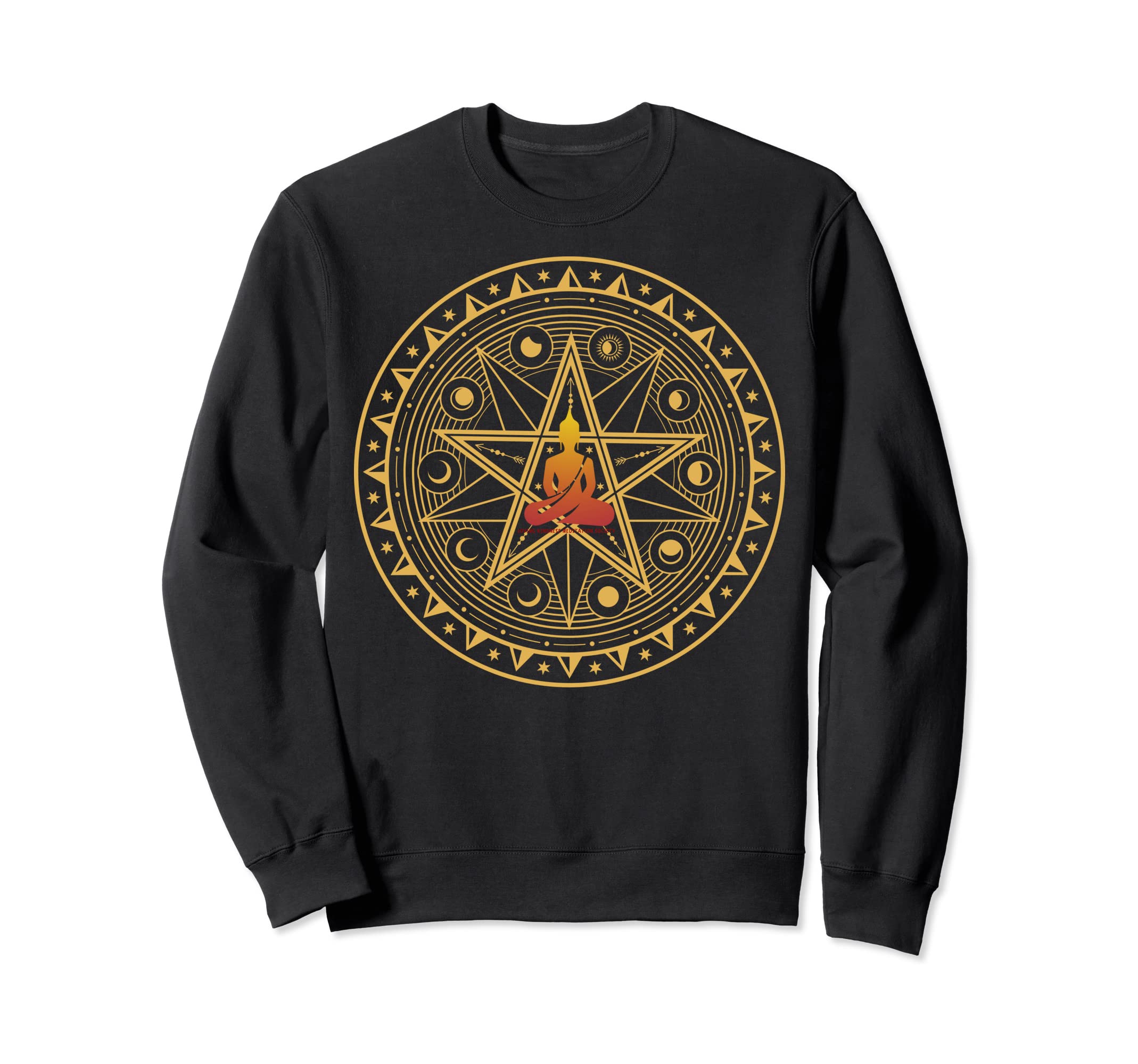 Buddha Mindfulness Buddhist Sweatshirt - Casual Everyday Wear for Adults - T-Shirt, Sweatshirt, Hoodie