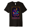 Dragon Tarot Card Dreamer Book Lover T-Shirt - Custom Art Print Men Women - T-Shirt, Sweatshirt, Hoodie