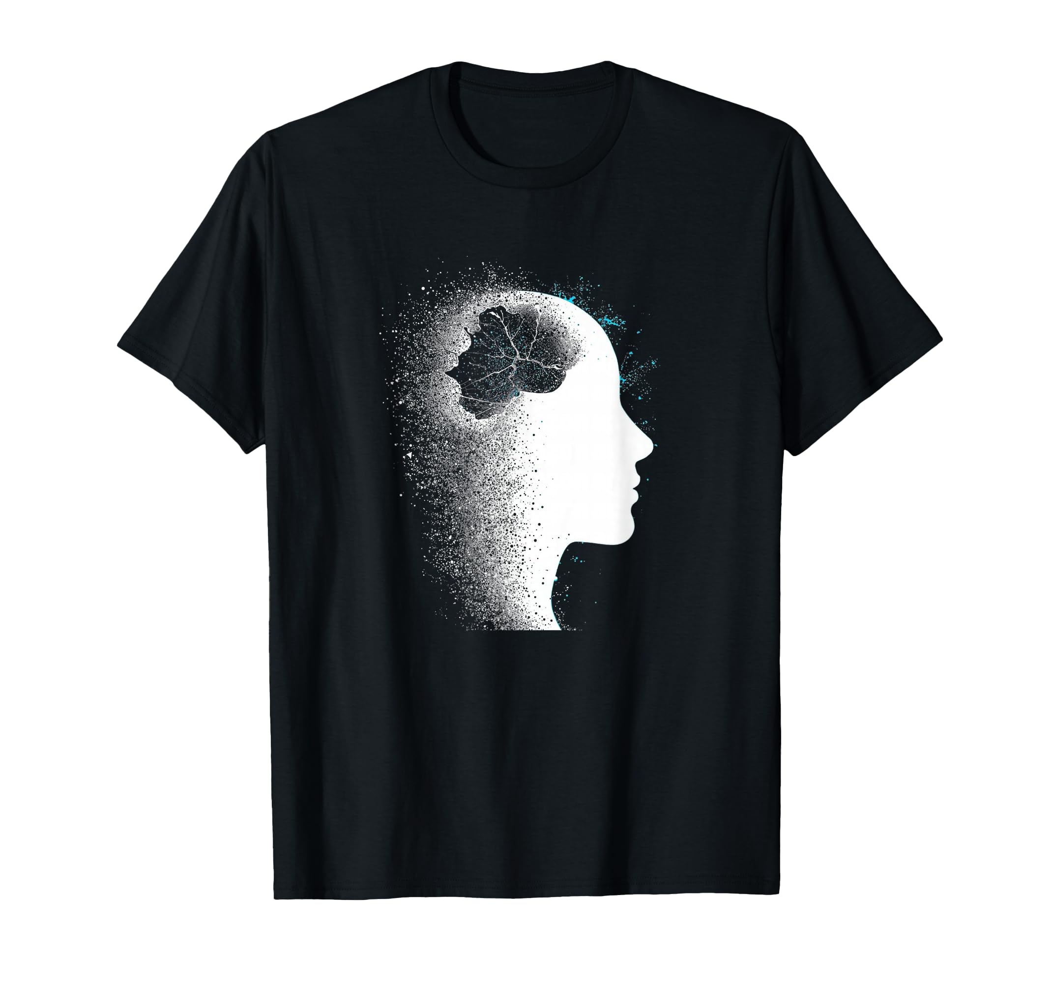 Glitch Pointillism Art Overthinker T-Shirt - Graphic Print Unisex - T-Shirt, Sweatshirt, Hoodie