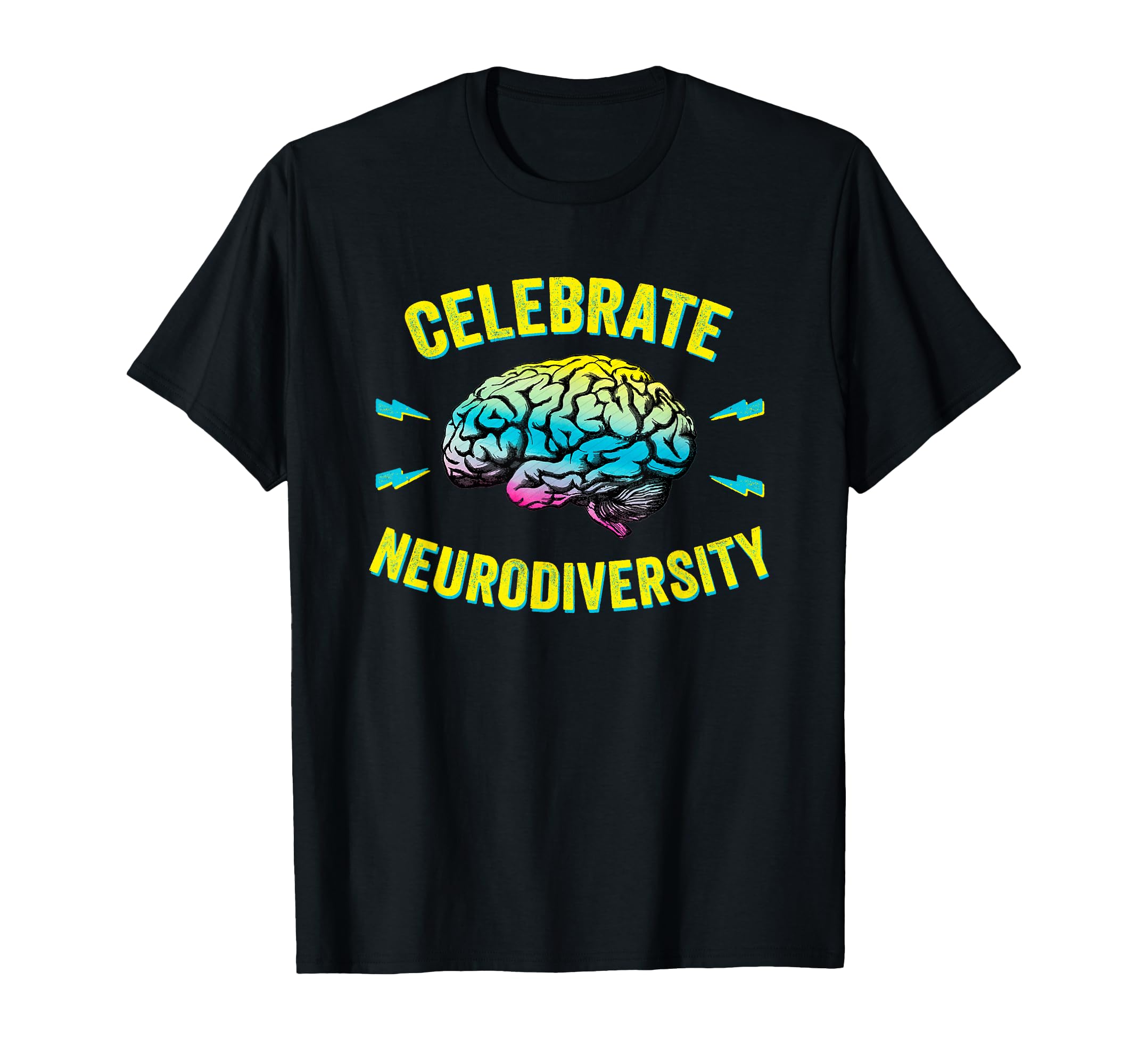 Celebrate Neurodiversity Autism Adhd Asd T-Shirt - Minimalist Print Unisex - T-Shirt, Sweatshirt, Hoodie