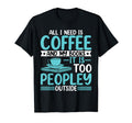 Book Lover Coffee Drinker All I T-Shirt - Casual Everyday Wear for Adults - T-Shirt, Sweatshirt, Hoodie