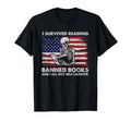 I Survived Reading Banned Books T-Shirt - Aesthetic Graphic for Adults - T-Shirt, Sweatshirt, Hoodie