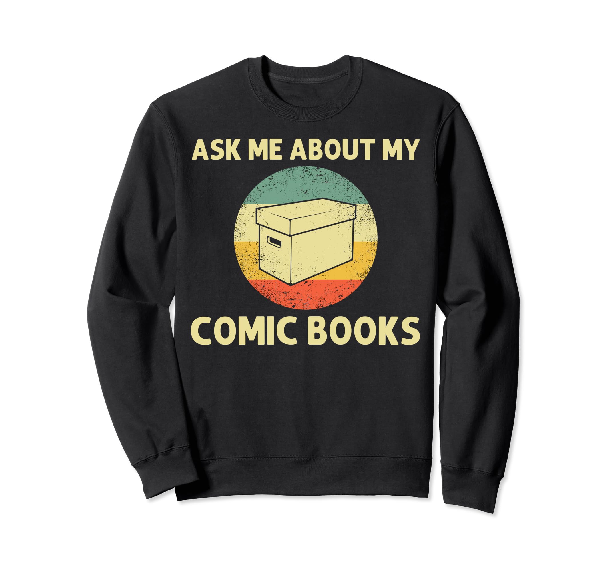 Comic Book Comic Book Lovers Sweatshirt - Aesthetic Graphic for Adults - T-Shirt, Sweatshirt, Hoodie