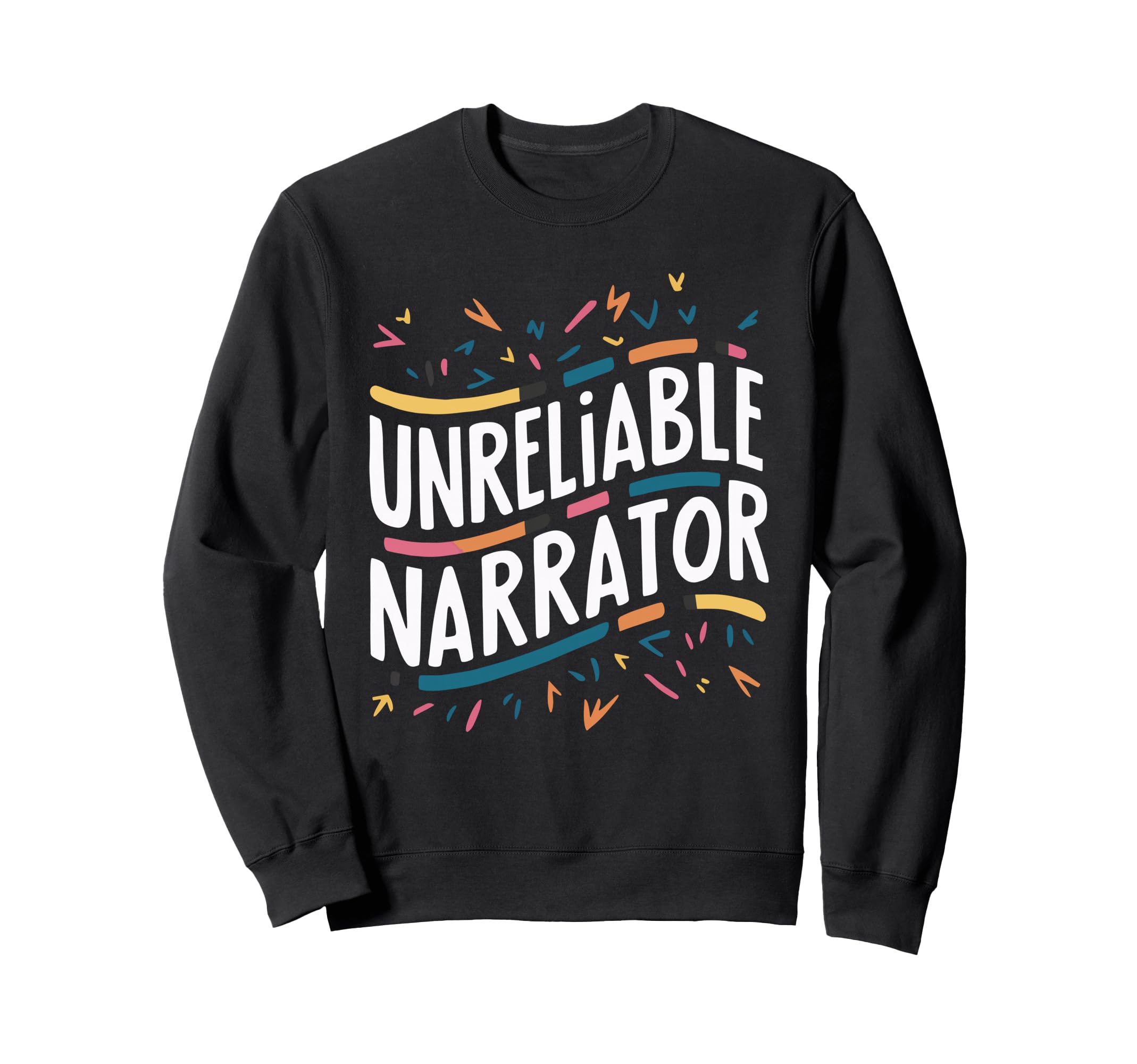 Author Novelist Writer Fiction Hoodie - Casual Everyday Wear Men Women - T-Shirt, Sweatshirt, Hoodie