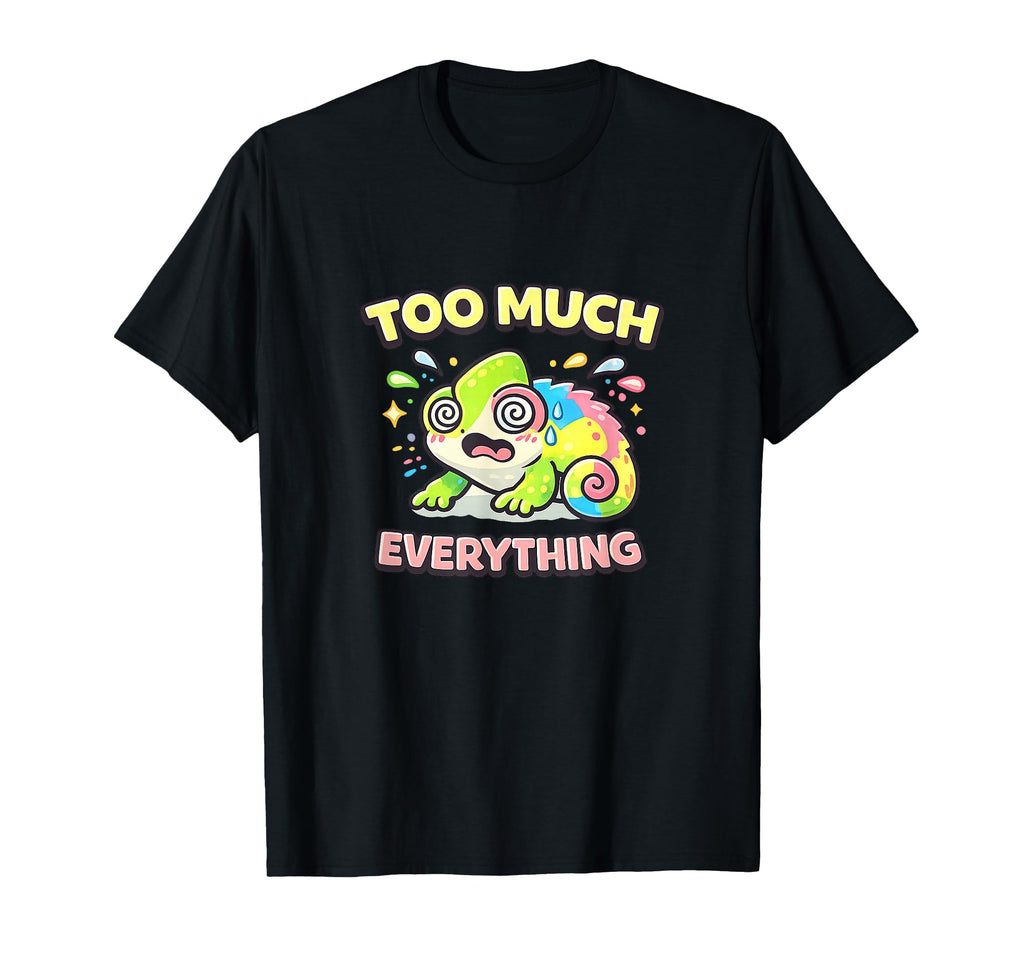 Easily Overstimulated Noise Sensitive T-Shirt - Graphic Print Unisex - T-Shirt, Sweatshirt, Hoodie