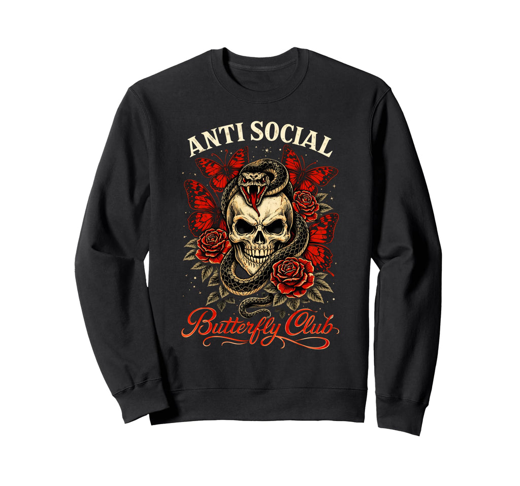 Dark Academia Gothic Aesthetic Sweatshirt - Casual Everyday Wear Men Women - T-Shirt, Sweatshirt, Hoodie