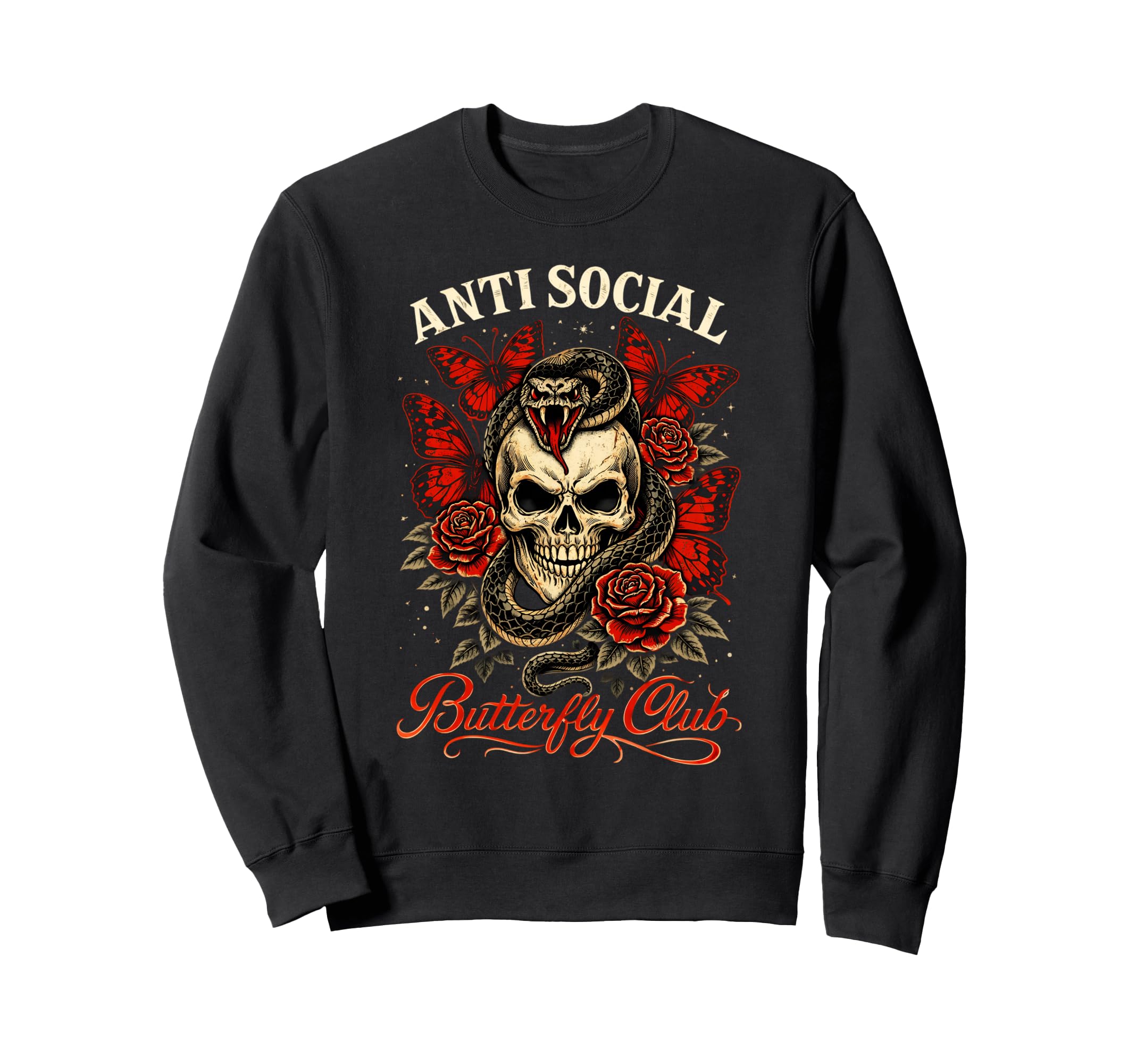 Dark Academia Gothic Aesthetic Sweatshirt - Casual Everyday Wear Men Women - T-Shirt, Sweatshirt, Hoodie