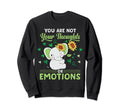 Mental Health Awareness Elephant Sweatshirt - Minimalist Print for Adults - T-Shirt, Sweatshirt, Hoodie