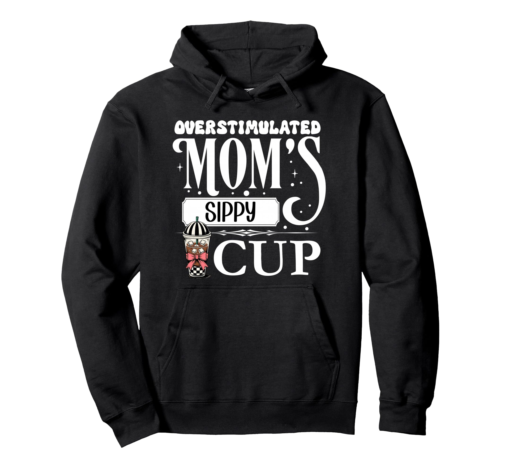 Overstimulated Moms Club Mom Fuel Coffee Hoodie - Custom Art Print Unisex - T-Shirt, Sweatshirt, Hoodie
