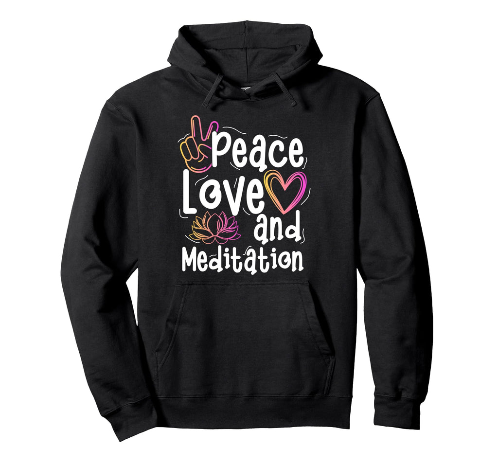 Meditation Yoga Spiritual Peace Namaste Hoodie - Streetwear Style Unisex - T-Shirt, Sweatshirt, Hoodie
