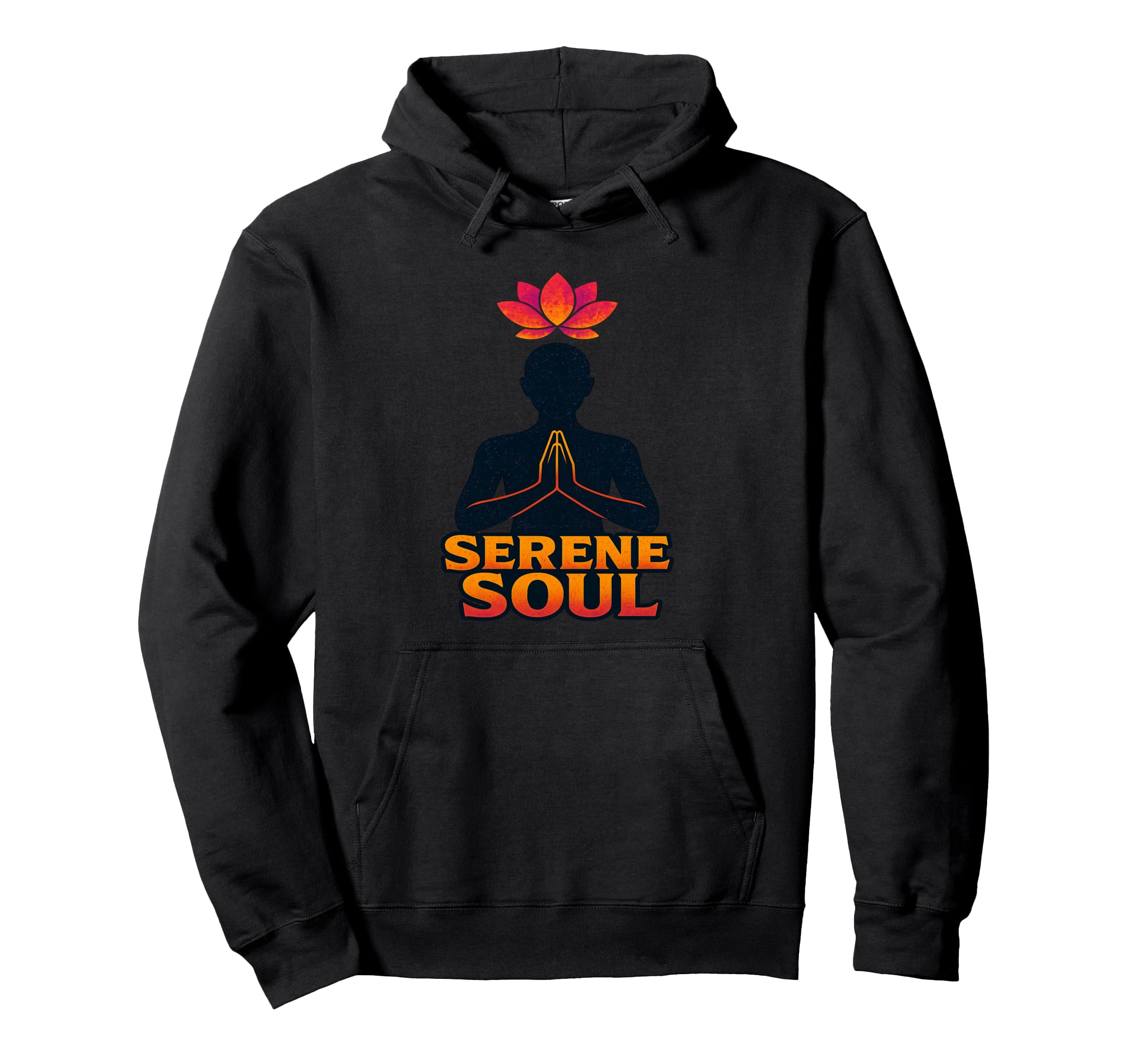 Serene Soul Zen Meditation Mindfulness Peace Hoodie - Graphic Print Unisex - T-Shirt, Sweatshirt, Hoodie