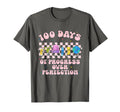 100 Days Progress Over Perfection T-Shirt - Unique Graphic for Adults - T-Shirt, Sweatshirt, Hoodie