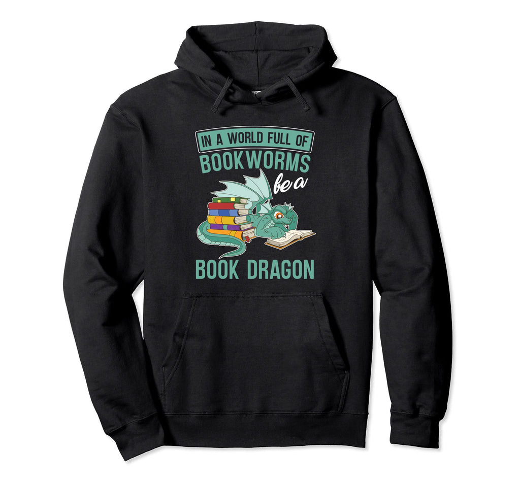 Funny Reading World Full Bookworms Be Hoodie - Aesthetic Graphic Unisex - T-Shirt, Sweatshirt, Hoodie