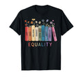 Floral Book Equality Human Rights T-Shirt - Streetwear Style Men Women - T-Shirt, Sweatshirt, Hoodie