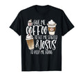 Give Me Coffee To Get Me Started And T-Shirt - Custom Art Print Men Women - T-Shirt, Sweatshirt, Hoodie