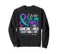 Suicide Prevention I Wear Teal And Sweatshirt - Novelty Apparel for Adults - T-Shirt, Sweatshirt, Hoodie