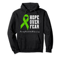 Hope Over Fear Minority Mental Health Hoodie - Unique Graphic for Adults - T-Shirt, Sweatshirt, Hoodie