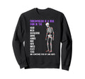 Fibromyalgia Awareness Warrior Sweatshirt - Unique Graphic Men Women - T-Shirt, Sweatshirt, Hoodie
