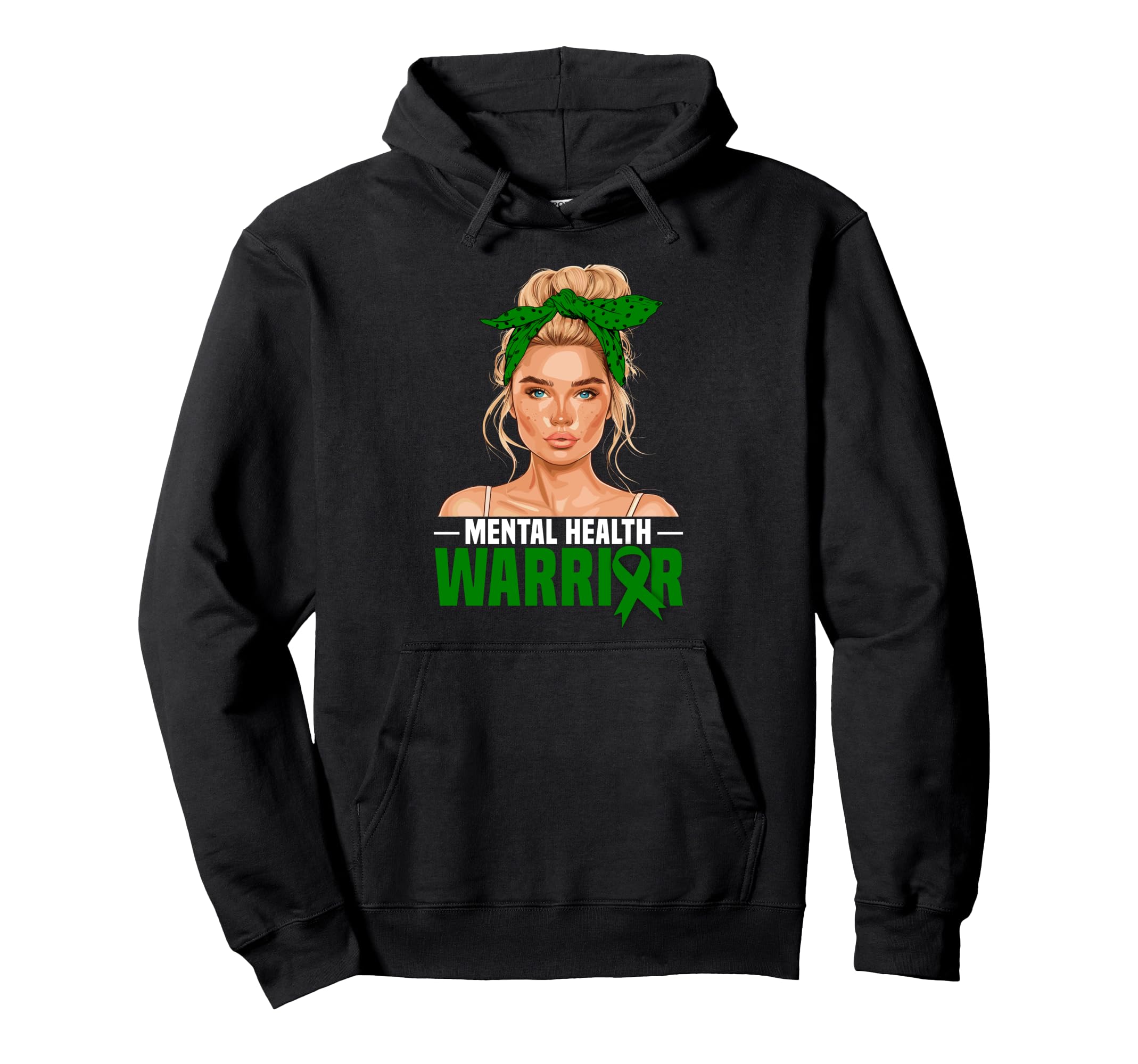 Mental Health Awareness Month Hoodie - Casual Everyday Wear Men Women - T-Shirt, Sweatshirt, Hoodie