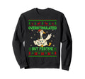 Overstimulated But Festive Goose Ugly Sweatshirt - Aesthetic Graphic Unisex - T-Shirt, Sweatshirt, Hoodie