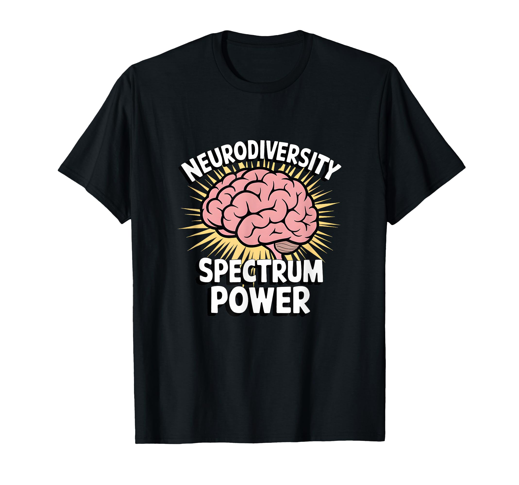 Neurodiversity Spectrum Power Asd T-Shirt - Novelty Apparel for Adults - T-Shirt, Sweatshirt, Hoodie