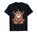 Meditation Yak Yoga Pose Relaxing Animal T-Shirt - Minimalist Print Unisex - T-Shirt, Sweatshirt, Hoodie