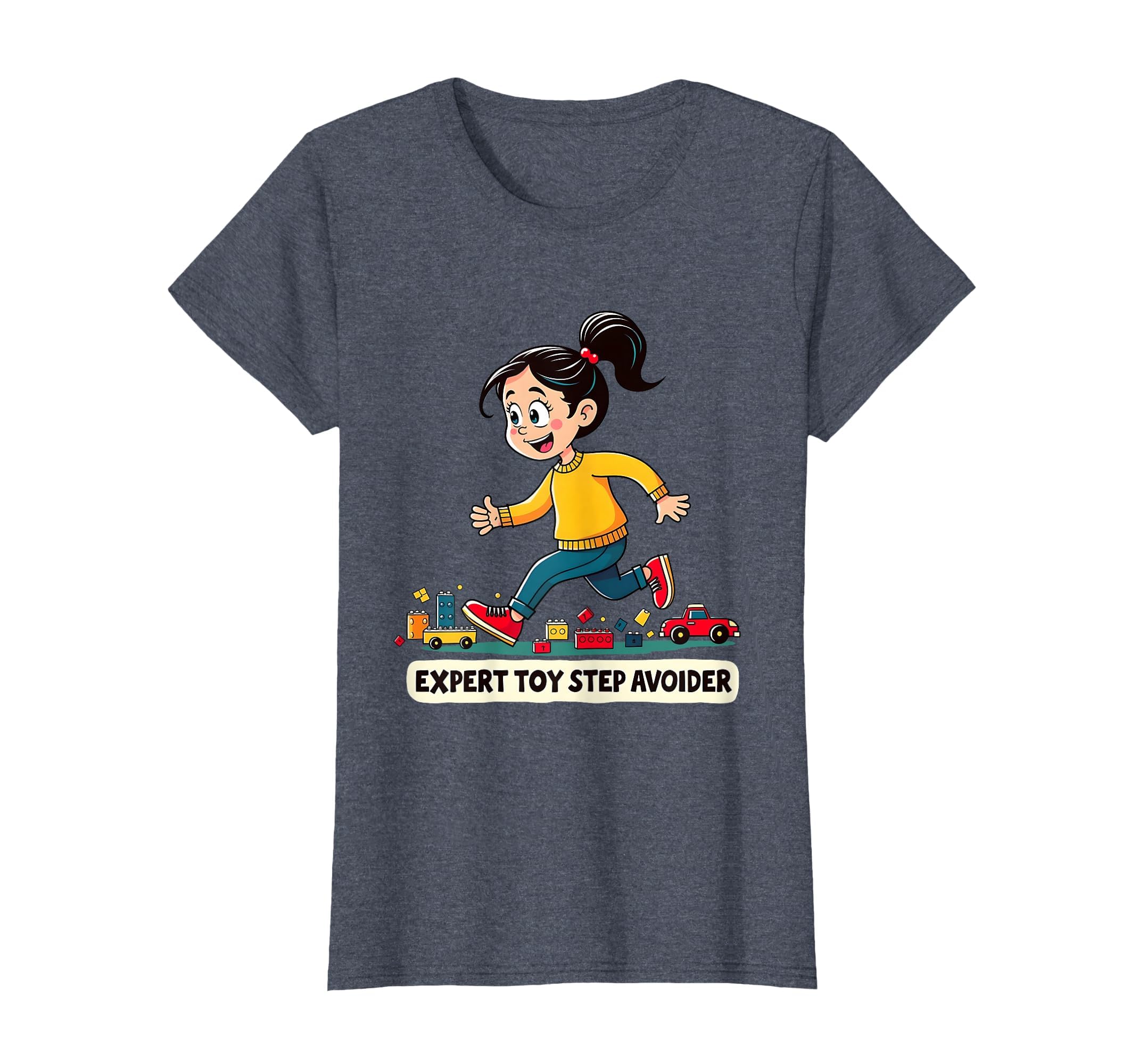 Expert Toy Step Avoider Funny Mom T-Shirt - Custom Art Print for Adults - T-Shirt, Sweatshirt, Hoodie