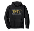 Growth Mindset Mantra Progress Over Hoodie - Graphic Print for Adults - T-Shirt, Sweatshirt, Hoodie