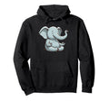 Meditation Elephant Yoga Pose Relaxing Hoodie - Streetwear Style Unisex - T-Shirt, Sweatshirt, Hoodie