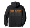 Book Clubin Books Reading Lover Hoodie - Aesthetic Graphic for Adults - T-Shirt, Sweatshirt, Hoodie