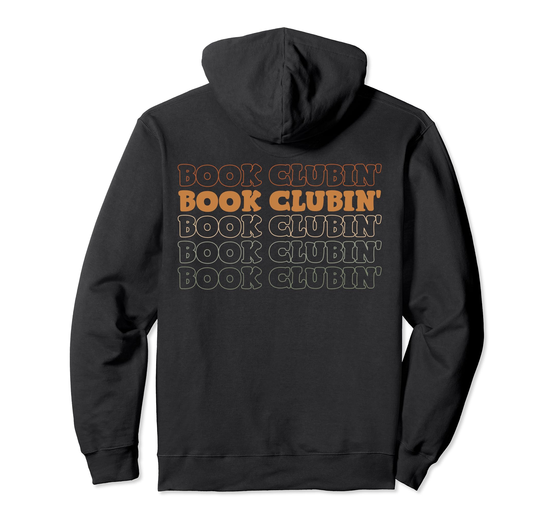 Book Clubin Books Reading Lover Hoodie - Aesthetic Graphic for Adults - T-Shirt, Sweatshirt, Hoodie