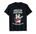 Penguin And Chainsaw Hold Partner Im T-Shirt - Graphic Print Men Women - T-Shirt, Sweatshirt, Hoodie