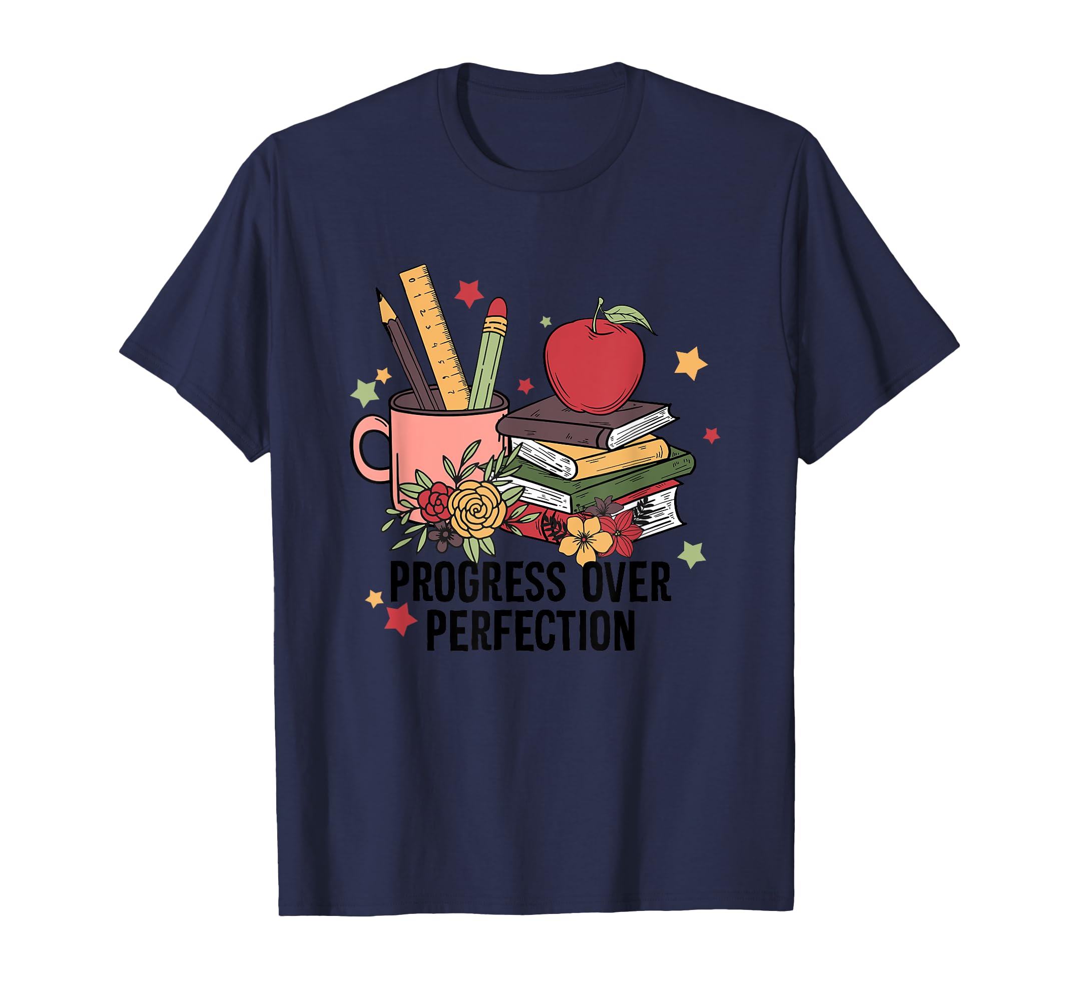 Progress Over Perfection T-Shirt - Aesthetic Graphic for Adults - T-Shirt, Sweatshirt, Hoodie