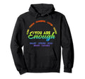 You Are Enough Lgbtq Motivation Support Hoodie - Custom Art Print Unisex - T-Shirt, Sweatshirt, Hoodie