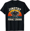 Jimothy Raccoon Seattle Feral Legend Meme T-Shirt Unisex T-shirt, Sweatshirt, Hoodie, Long Sleeve Tee - T-Shirt, Sweatshirt, Hoodie