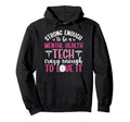 To Be Mental Health Tech Mental Health Hoodie - Graphic Print Men Women - T-Shirt, Sweatshirt, Hoodie