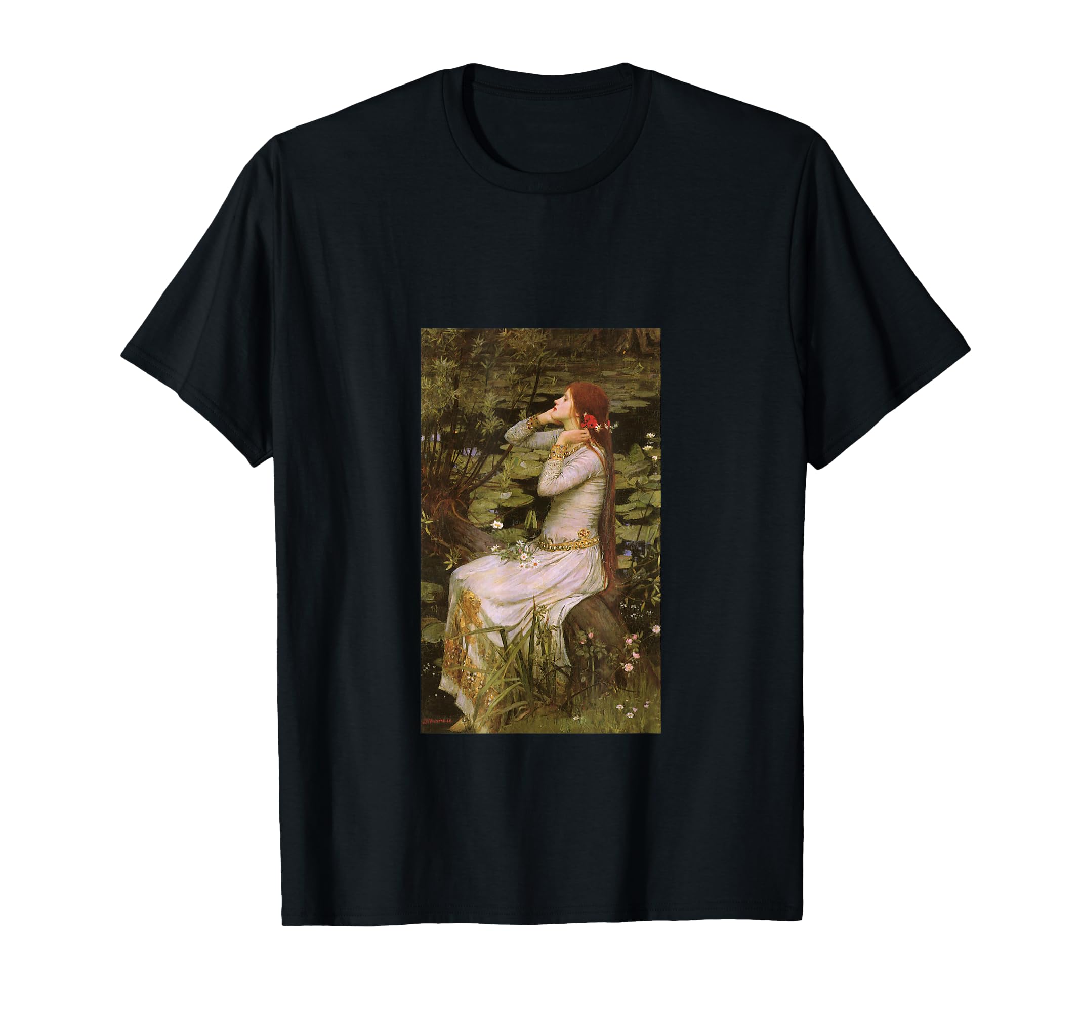 John William Waterhouse Ophelia T-Shirt - Custom Art Print Men Women - T-Shirt, Sweatshirt, Hoodie