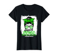 Womens Messy Bun Support Awareness T-Shirt - Unique Graphic for Adults - T-Shirt, Sweatshirt, Hoodie