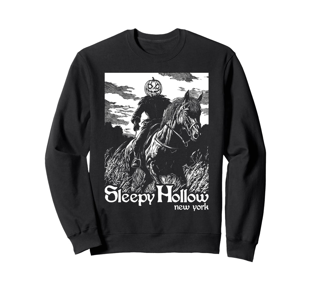 Legend Sleepy Hollow New York Headless Sweatshirt - Novelty Apparel Unisex - T-Shirt, Sweatshirt, Hoodie