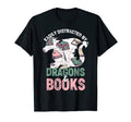 Easily Distracted Dragons And Books T-Shirt - Unique Graphic Men Women - T-Shirt, Sweatshirt, Hoodie