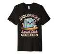 Abibliophobia Funny Bookworm Kawaii T-Shirt - Graphic Print for Adults - T-Shirt, Sweatshirt, Hoodie