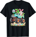 Happy Easter T rex Bunny Dinosaur Cool Tees Unisex T-shirt, Sweatshirt, Hoodie, Long Sleeve Tee - T-Shirt, Sweatshirt, Hoodie