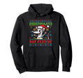 Possum Overstimulated But Festive Ugly Hoodie - Unique Graphic Unisex - T-Shirt, Sweatshirt, Hoodie
