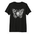 Anti Social Butterfly Introvert Funny T-Shirt - Novelty Apparel Men Women - T-Shirt, Sweatshirt, Hoodie